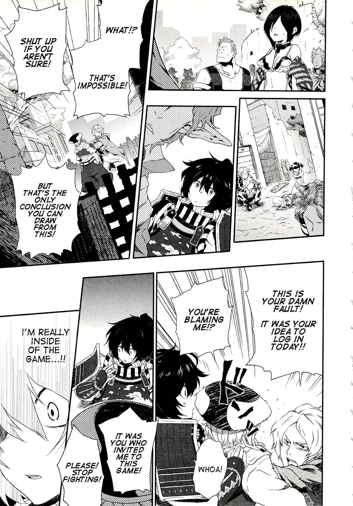 Log Horizon - Nishikaze no Ryodan Chapter 1 page 7 - Chapter 1: Real