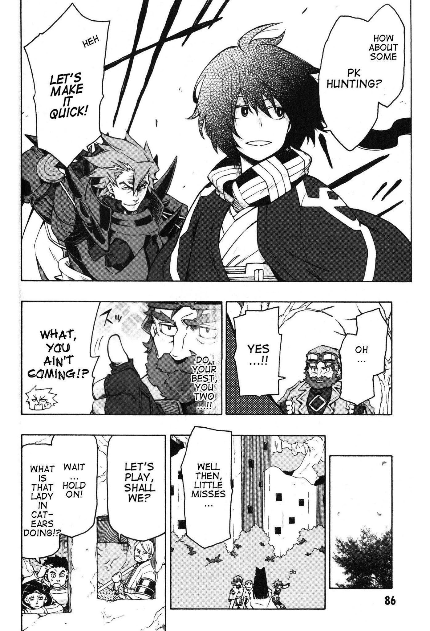 Log Horizon - Nishikaze no Ryodan Chapter 10 page 10 - Chapter 10: Sword Saint & Black Sword