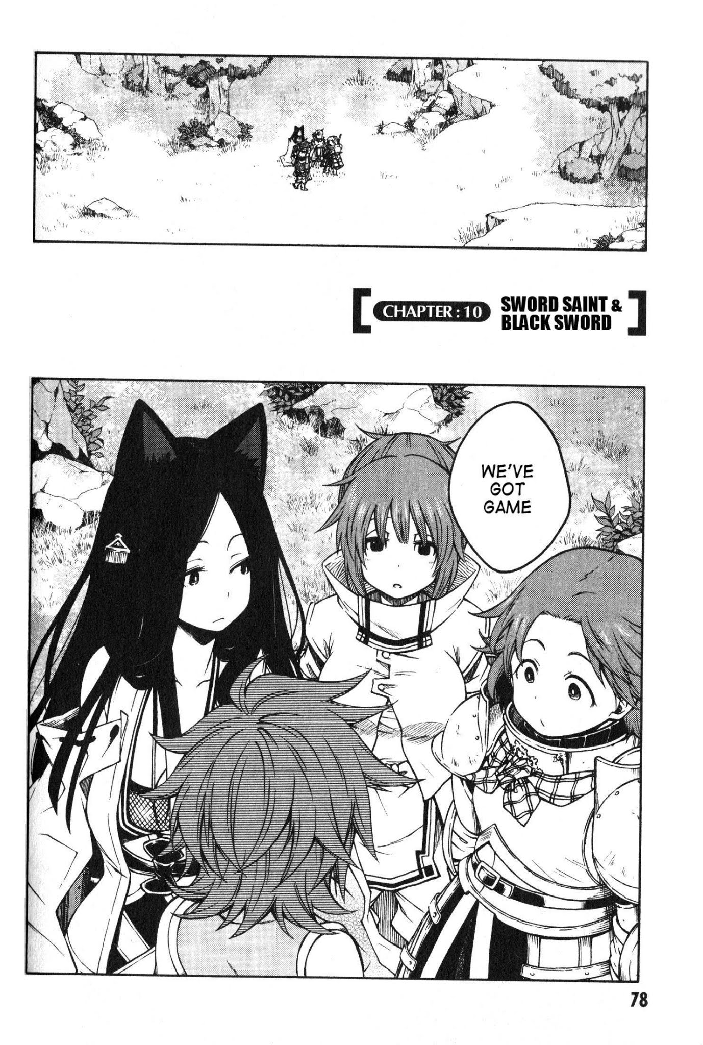 Log Horizon - Nishikaze no Ryodan Chapter 10 page 2 - Chapter 10: Sword Saint & Black Sword