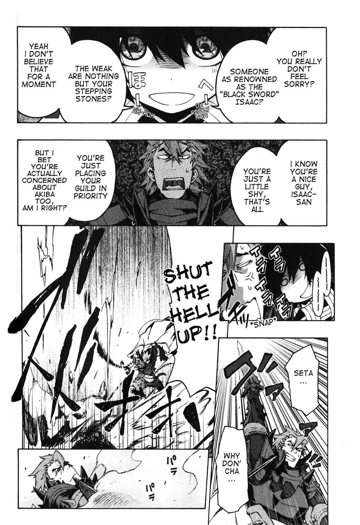 Log Horizon - Nishikaze no Ryodan Chapter 10 page 8 - Chapter 10: Sword Saint & Black Sword