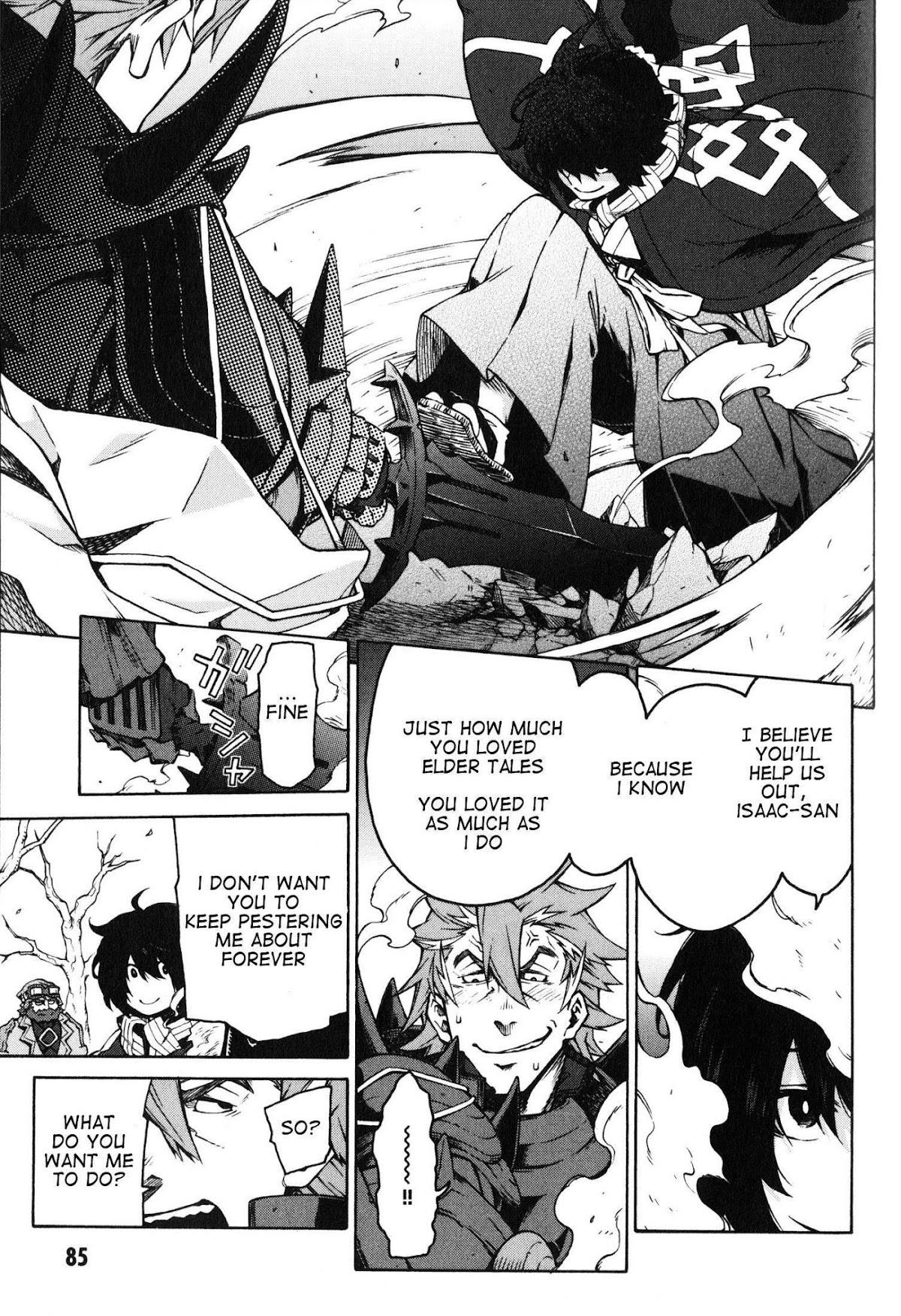 Log Horizon - Nishikaze no Ryodan Chapter 10 page 9 - Chapter 10: Sword Saint & Black Sword