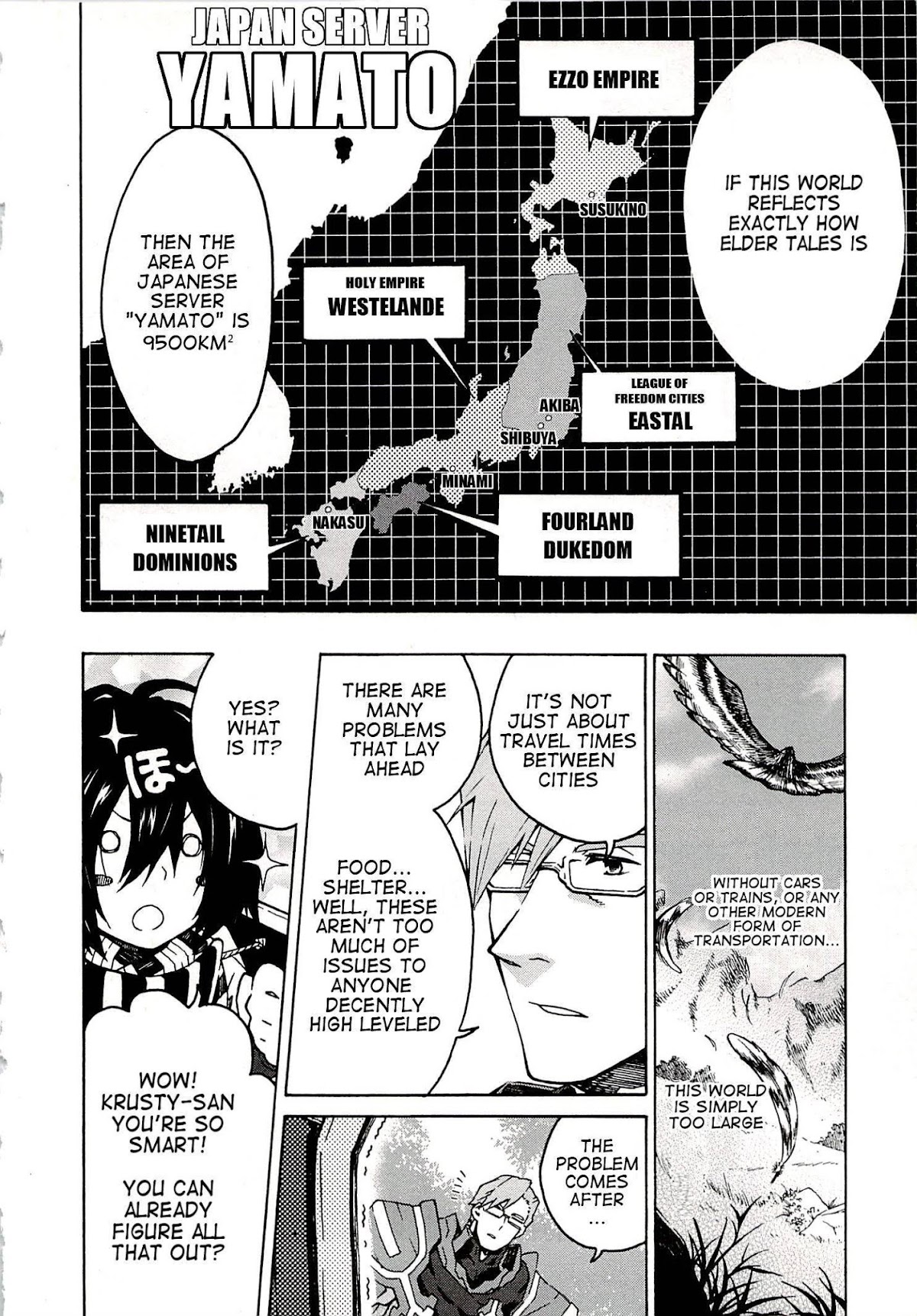Log Horizon - Nishikaze no Ryodan Chapter 2 page 8 - Chapter 2: Meals