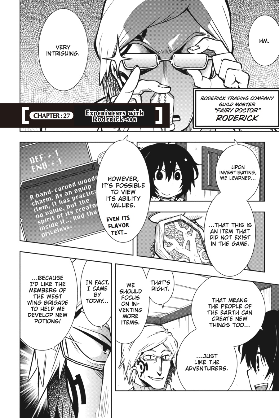Log Horizon - Nishikaze no Ryodan Chapter 27 page 1 - Chapter 27