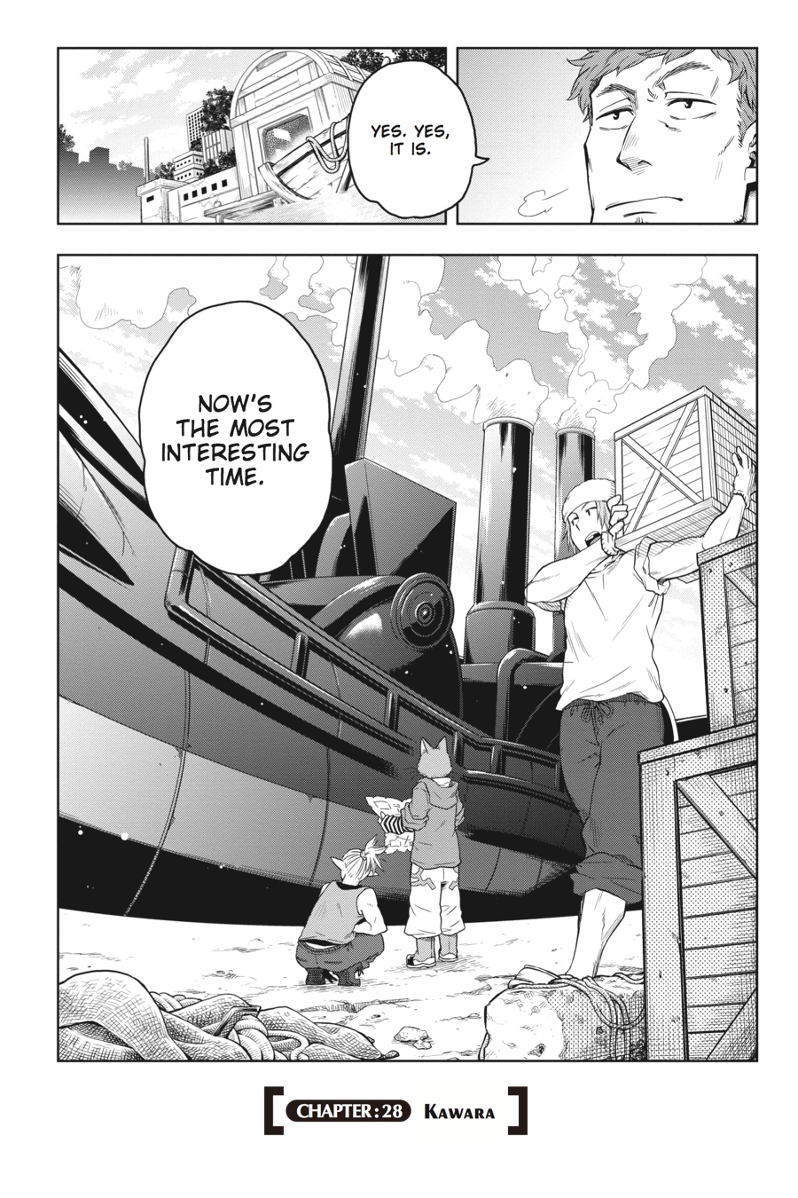 Log Horizon - Nishikaze no Ryodan Chapter 28 page 3 - Chapter 28