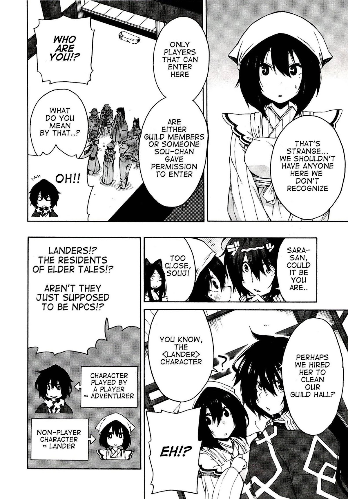 Log Horizon - Nishikaze no Ryodan Chapter 3 page 4 - Chapter 3: Landers