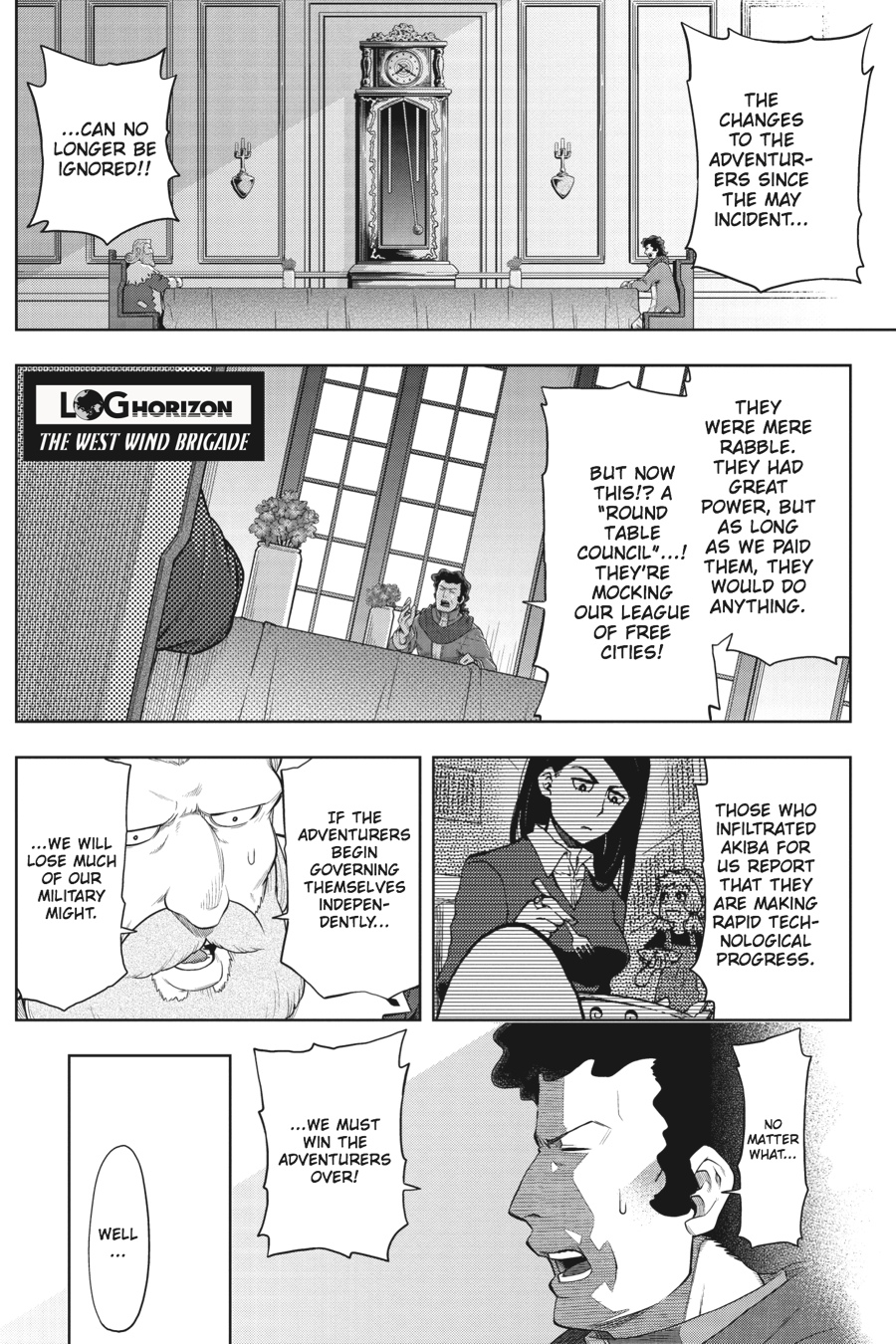 Log Horizon - Nishikaze no Ryodan Chapter 32 page 1 - Chapter 32