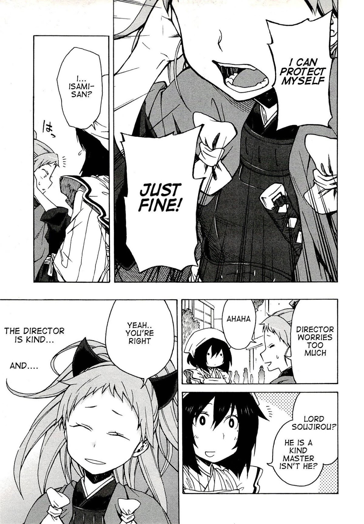 Log Horizon - Nishikaze no Ryodan Chapter 4 page 11 - Chapter 4: Anxiety