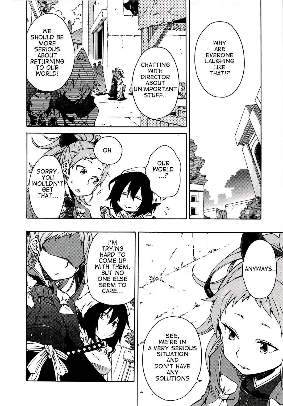 Log Horizon - Nishikaze no Ryodan Chapter 4 page 4 - Chapter 4: Anxiety