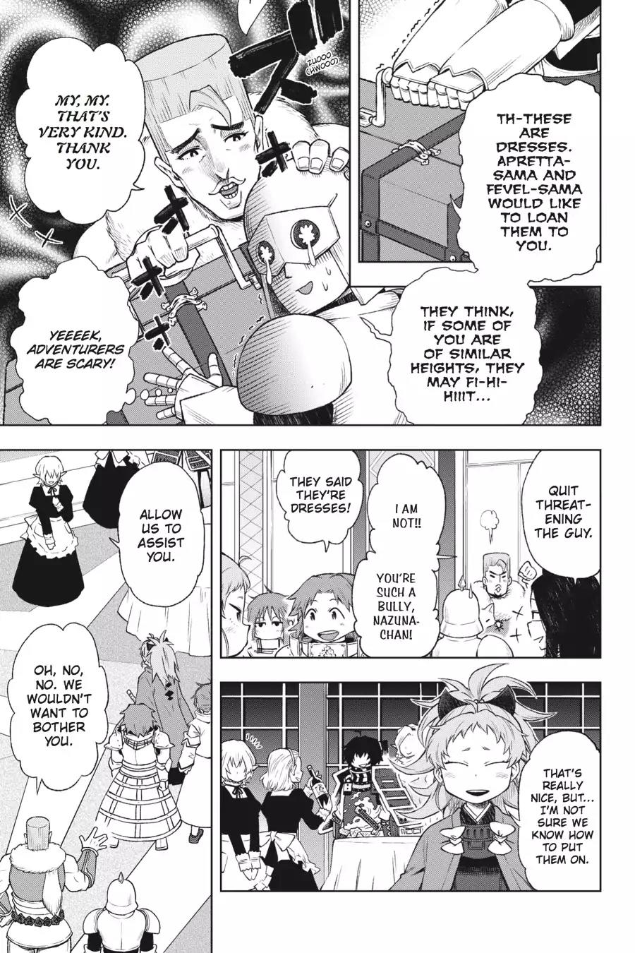 Log Horizon - Nishikaze no Ryodan Chapter 40.5 page 3 - Chapter 40.5: Wait Time...