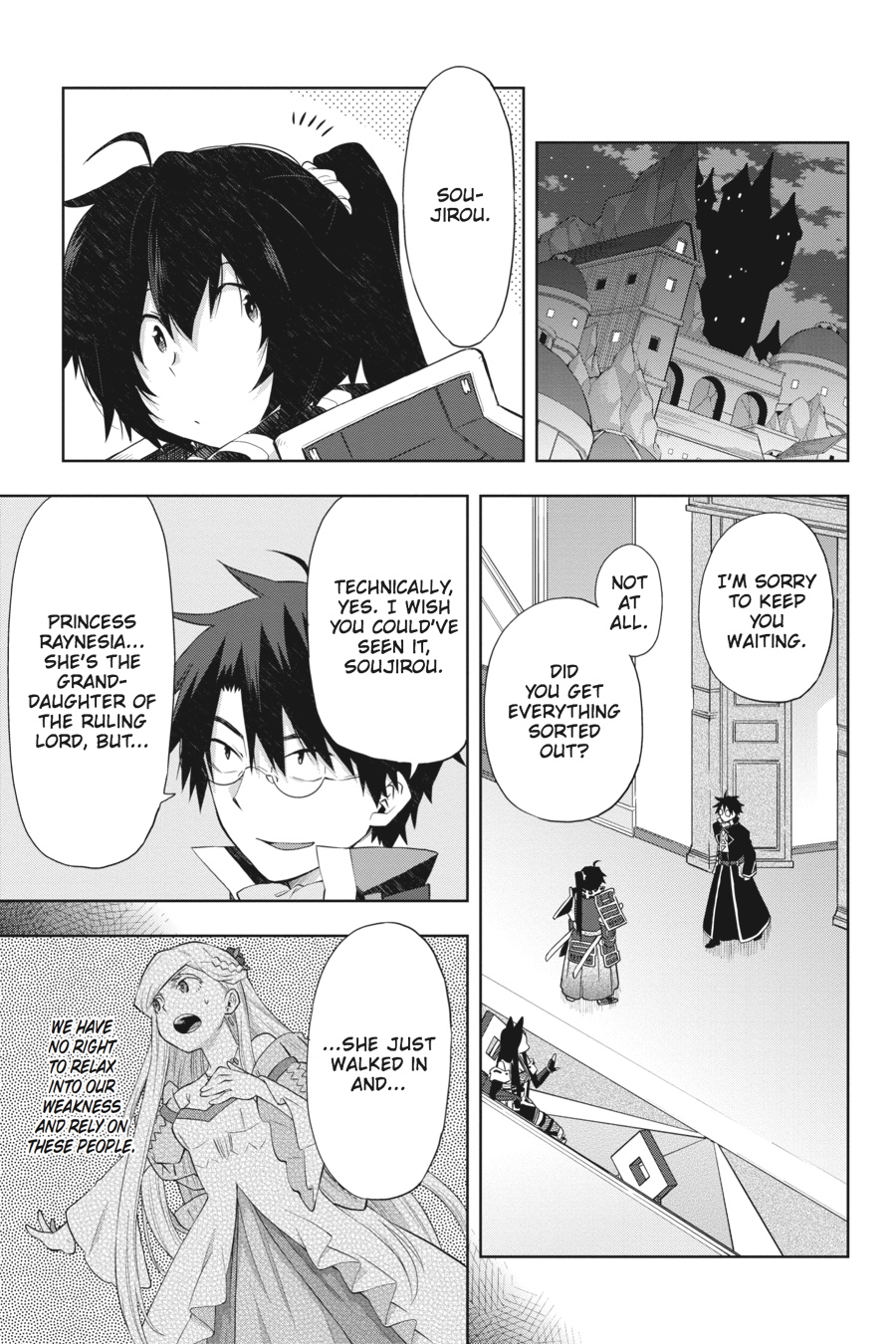 Log Horizon - Nishikaze no Ryodan Chapter 40 page 21 - Chapter 40