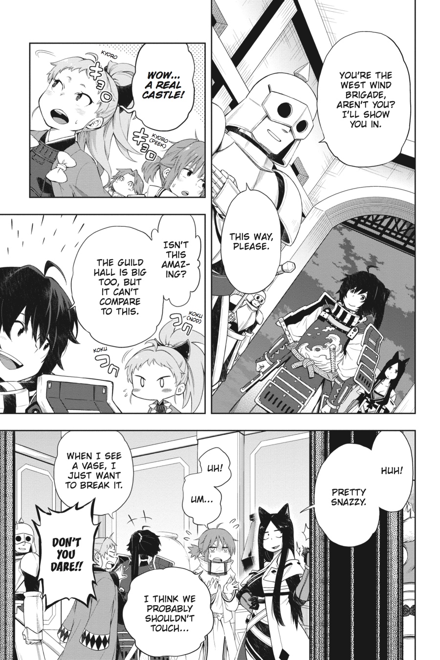 Log Horizon - Nishikaze no Ryodan Chapter 40 page 3 - Chapter 40