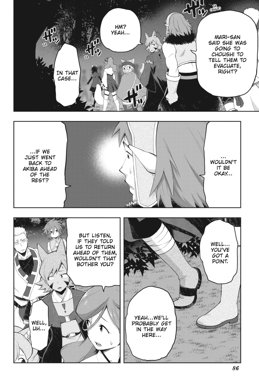 Log Horizon - Nishikaze no Ryodan Chapter 40 page 8 - Chapter 40