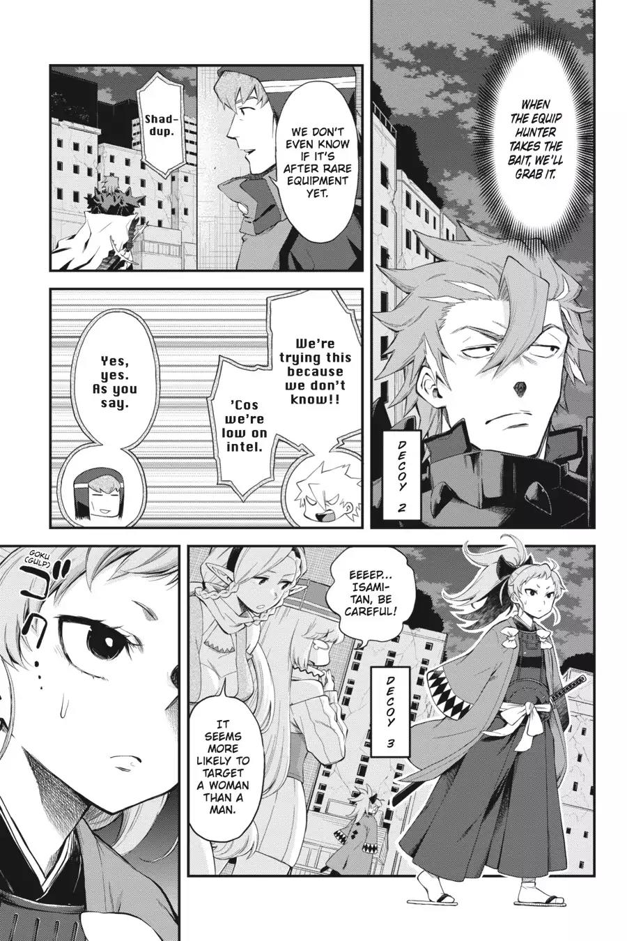 Log Horizon - Nishikaze no Ryodan Chapter 48 page 18 - Chapter 48: Equipment Hunter