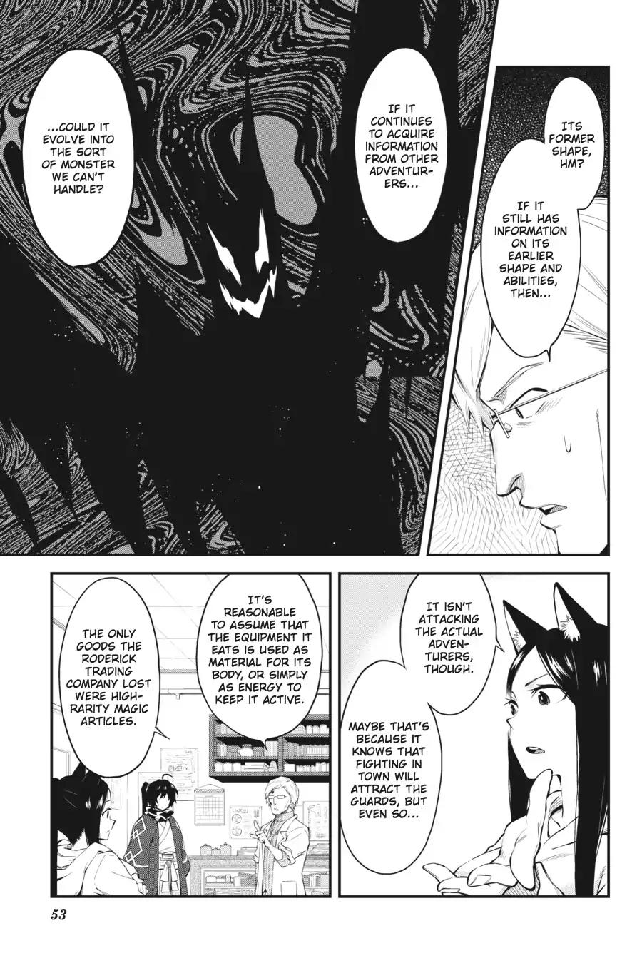 Log Horizon - Nishikaze no Ryodan Chapter 49 page 22 - Chapter 49: True Form