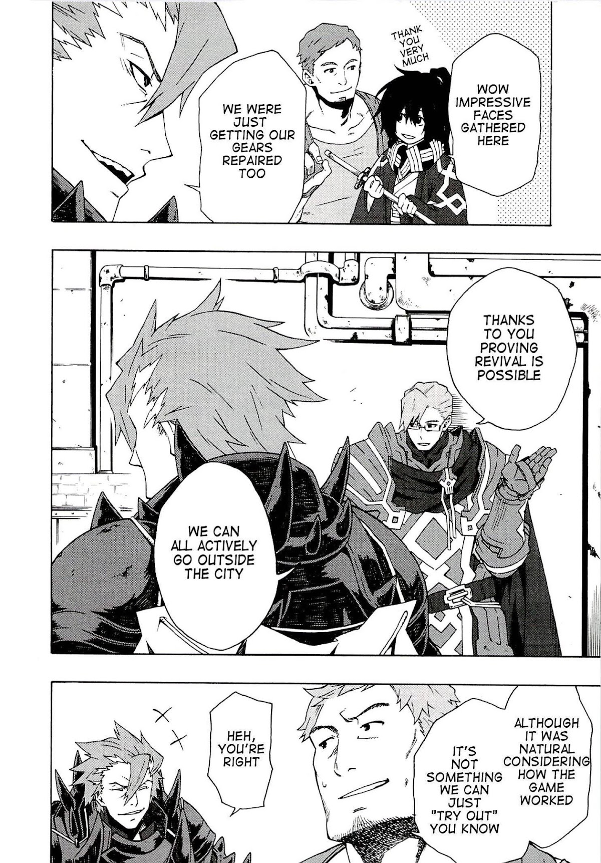 Log Horizon - Nishikaze no Ryodan Chapter 6 page 14 - Chapter 6: Death