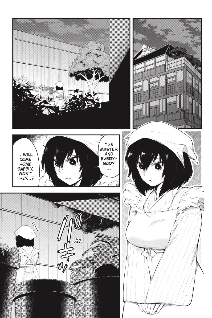Log Horizon - Nishikaze no Ryodan Chapter 61 page 4 - Chapter 61: Kuroe