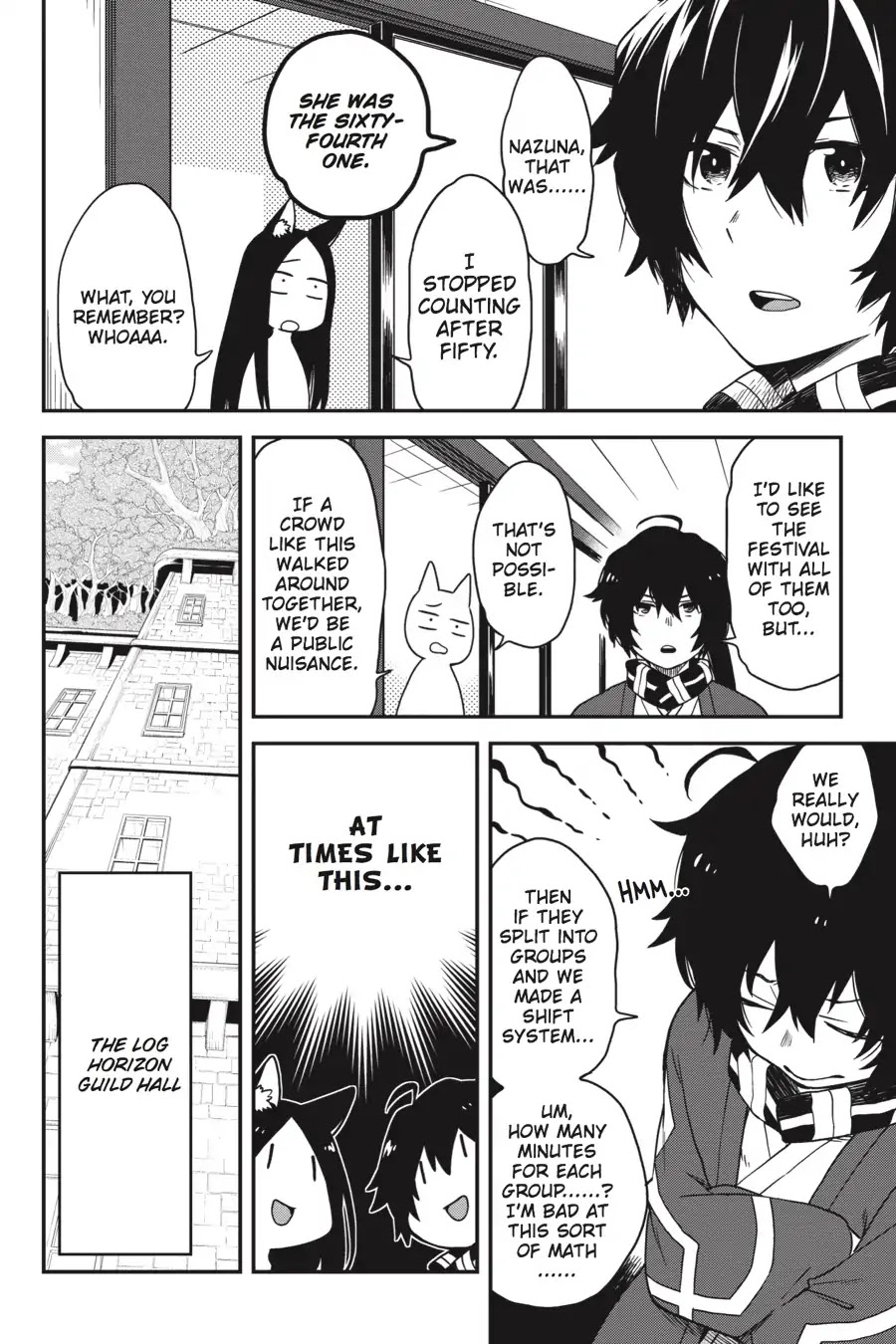 Log Horizon - Nishikaze no Ryodan Chapter 64 page 14 - Chapter 64: The Libra Festival