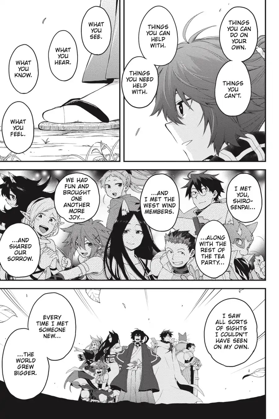 Log Horizon - Nishikaze no Ryodan Chapter 65 page 17 - Chapter 65: Beyond The Horizon [END]