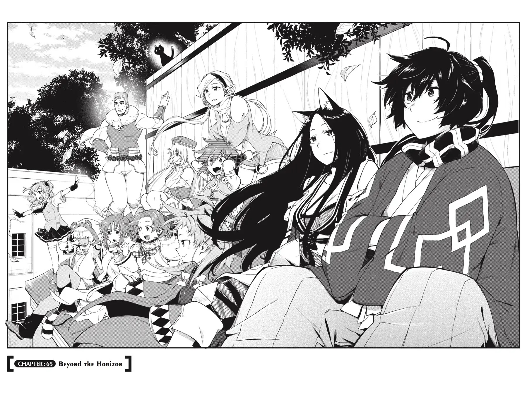 Log Horizon - Nishikaze no Ryodan Chapter 65 page 3 - Chapter 65: Beyond The Horizon [END]