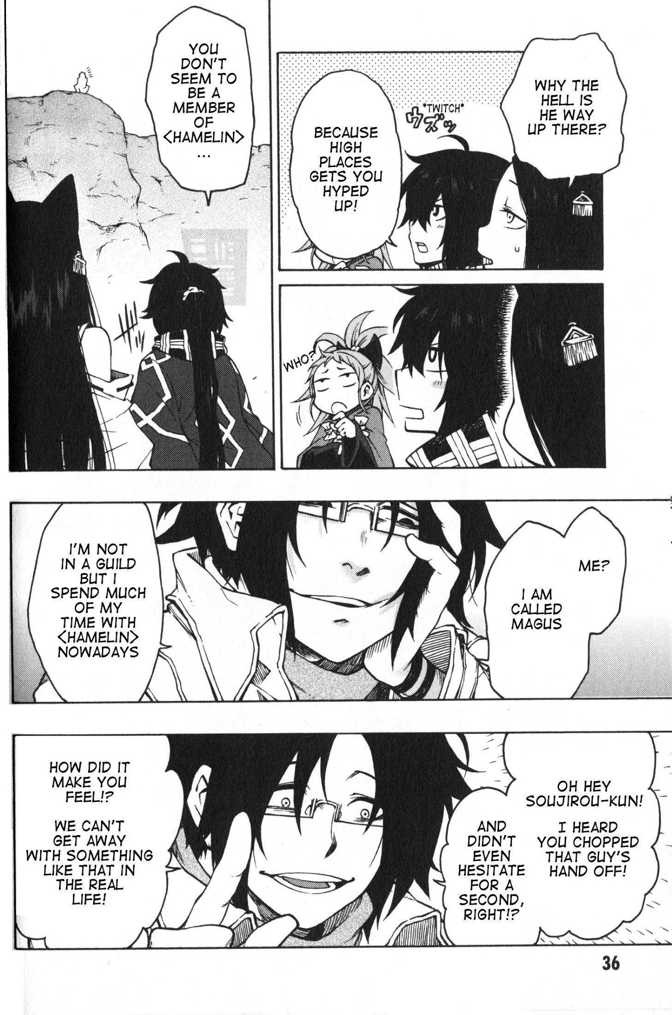 Log Horizon - Nishikaze no Ryodan Chapter 8 page 12 - Chapter 8: Hamelin