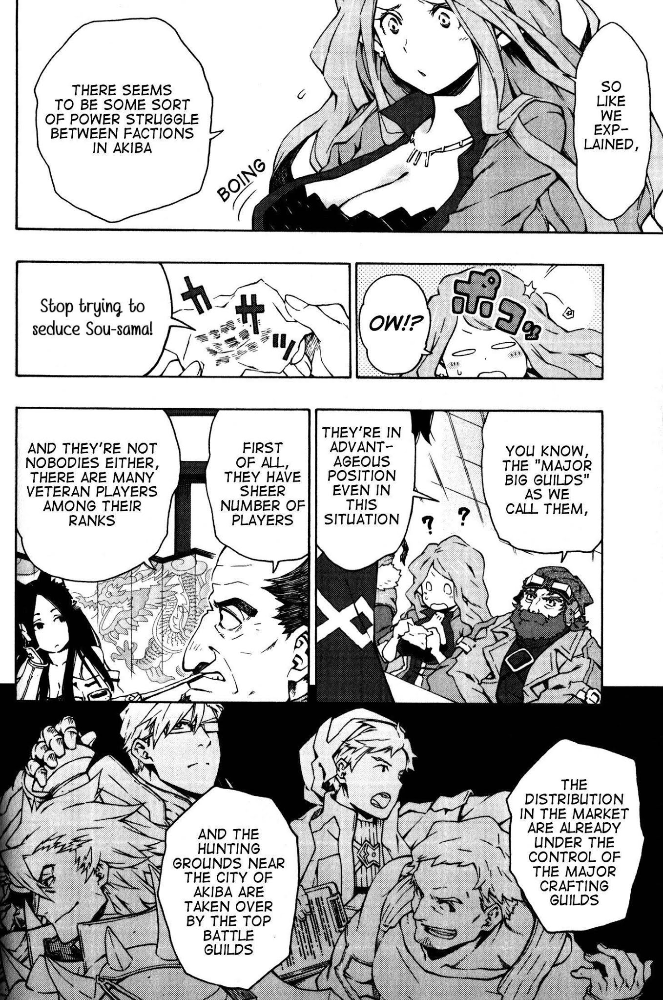 Log Horizon - Nishikaze no Ryodan Chapter 9 page 6 - Chapter 9: Small-Medium Guild Alliance