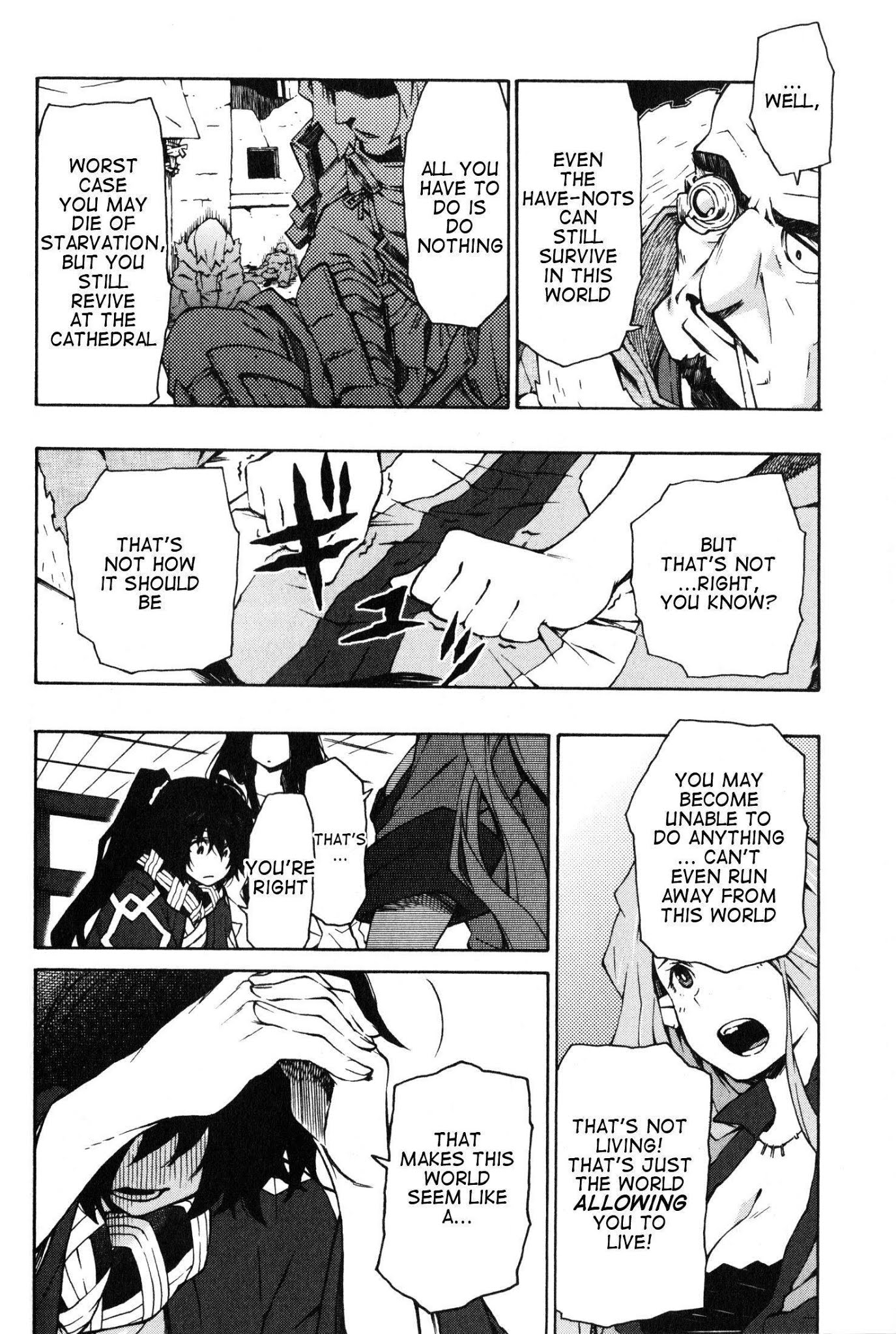 Log Horizon - Nishikaze no Ryodan Chapter 9 page 8 - Chapter 9: Small-Medium Guild Alliance