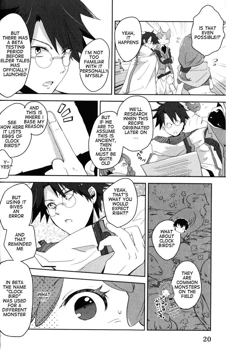 Log Horizon - Nyanta Hanchou Shiawase no Recipe Chapter 1 page 17 - Chapter 1 : Recipe. {01}