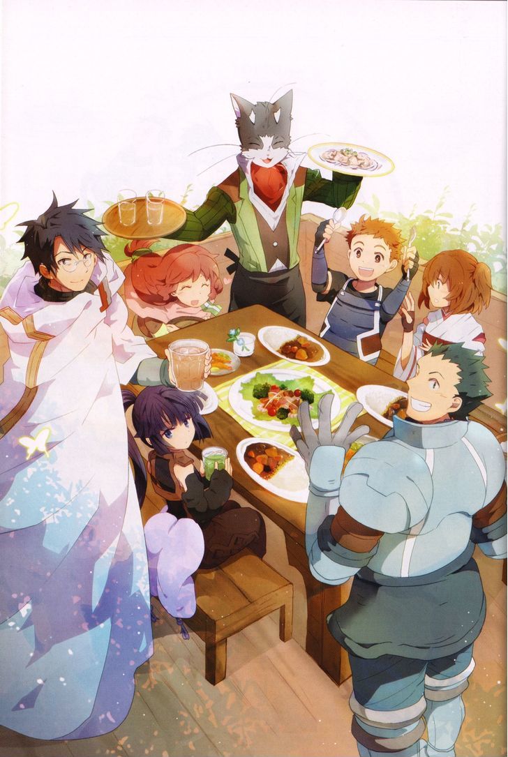 Log Horizon - Nyanta Hanchou Shiawase no Recipe Chapter 1 page 2 - Chapter 1 : Recipe. {01}