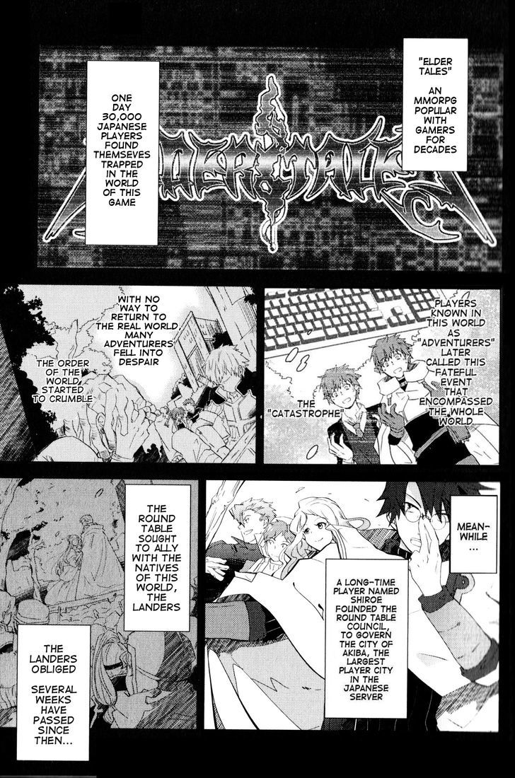 Log Horizon - Nyanta Hanchou Shiawase no Recipe Chapter 1 page 5 - Chapter 1 : Recipe. {01}