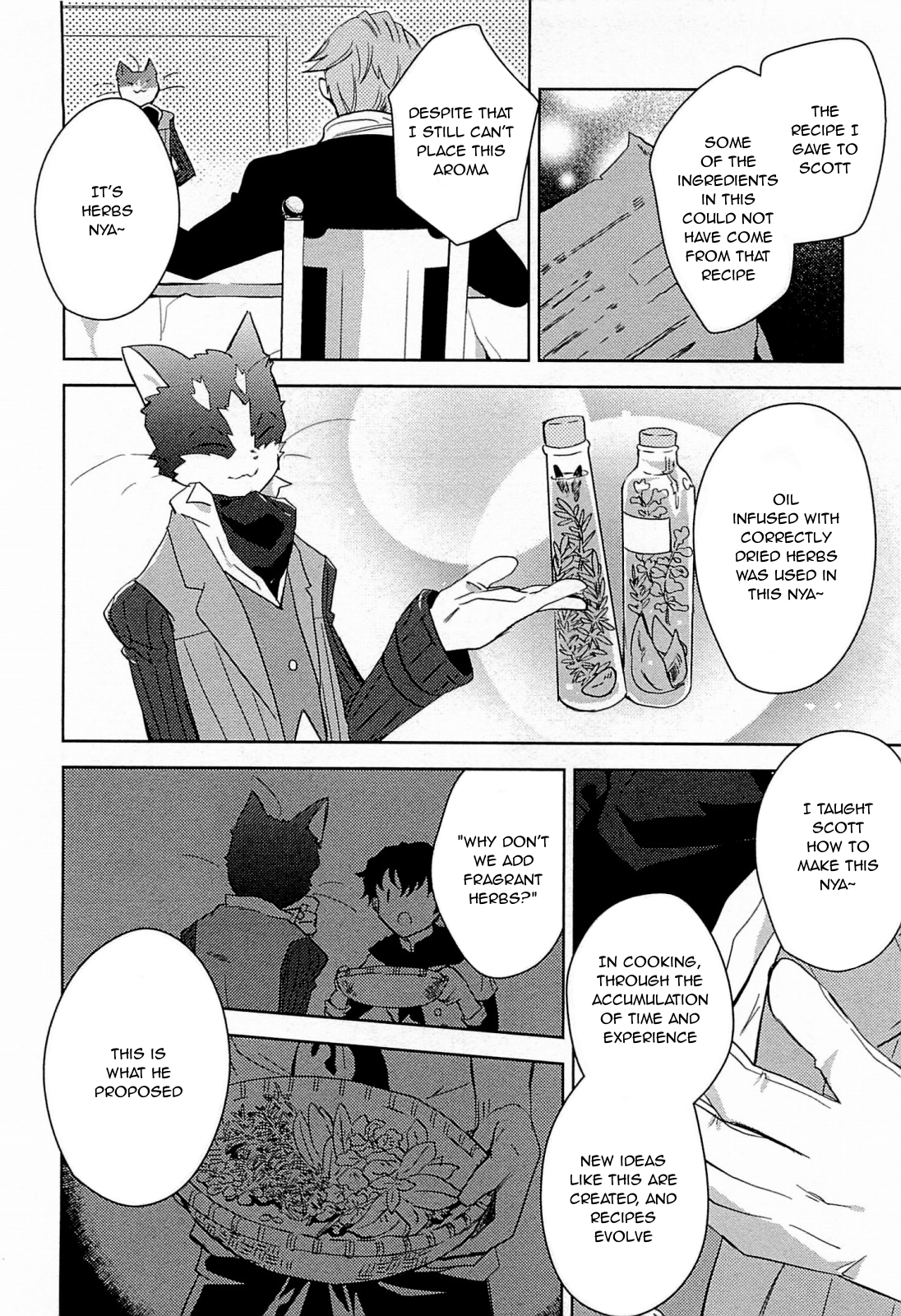 Log Horizon - Nyanta Hanchou Shiawase no Recipe Chapter 3 page 10 - Chapter 3 : Recipe. {03}