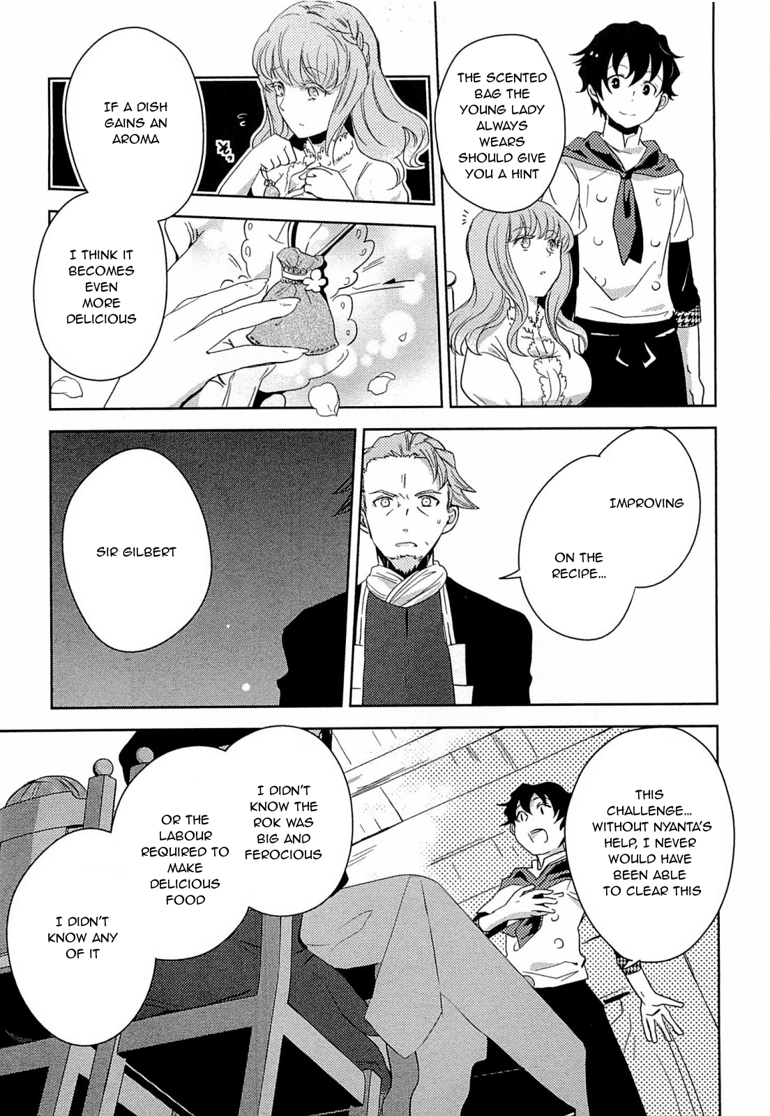 Log Horizon - Nyanta Hanchou Shiawase no Recipe Chapter 3 page 11 - Chapter 3 : Recipe. {03}