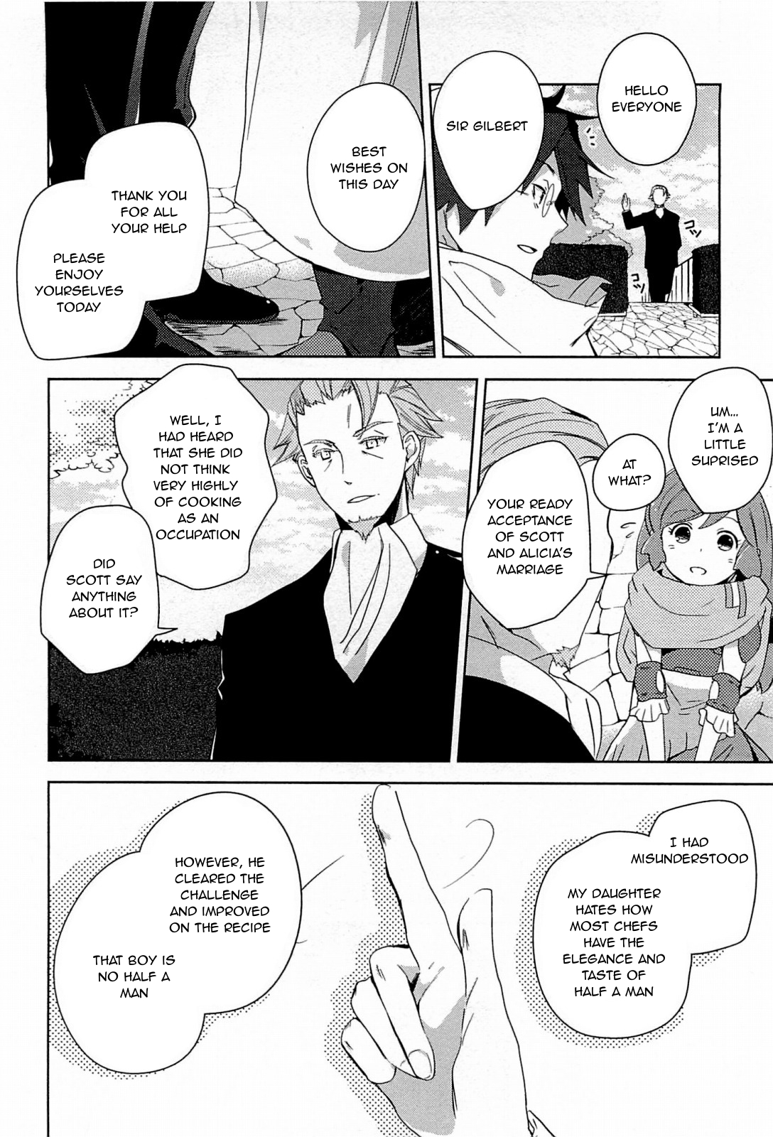Log Horizon - Nyanta Hanchou Shiawase no Recipe Chapter 3 page 14 - Chapter 3 : Recipe. {03}