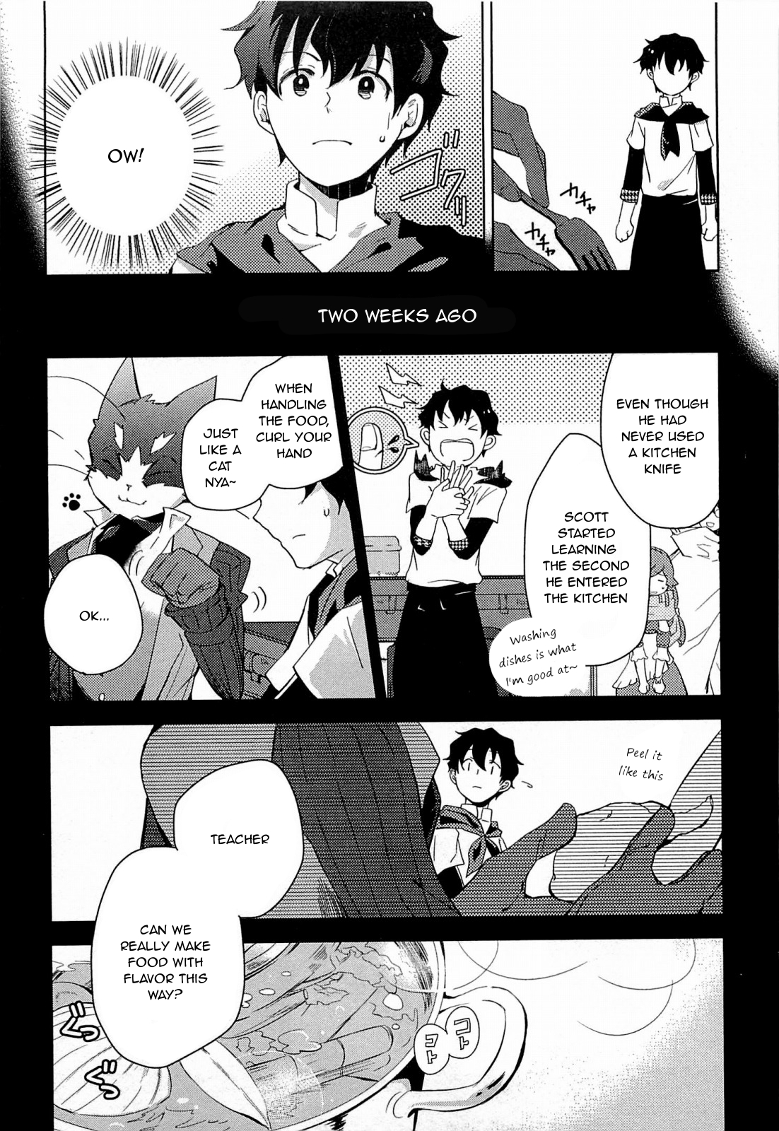 Log Horizon - Nyanta Hanchou Shiawase no Recipe Chapter 3 page 5 - Chapter 3 : Recipe. {03}