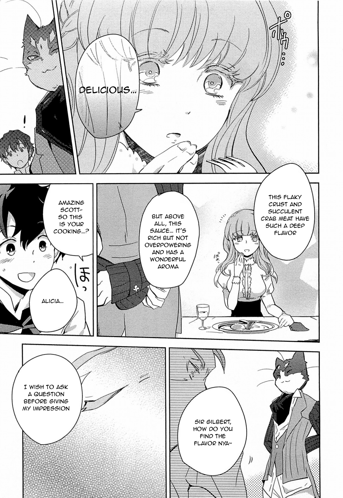 Log Horizon - Nyanta Hanchou Shiawase no Recipe Chapter 3 page 9 - Chapter 3 : Recipe. {03}