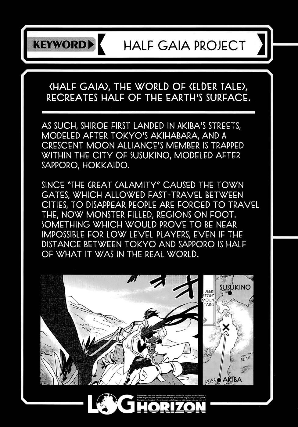 Log Horizon Chapter 0 page 7 - Chapter 0: Background Info