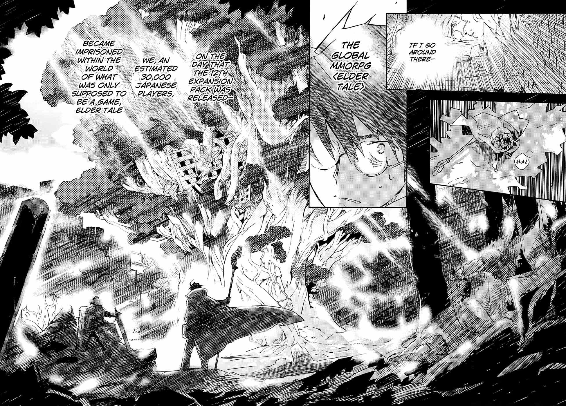 Log Horizon Chapter 1 page 10 - Chapter 1: Another World