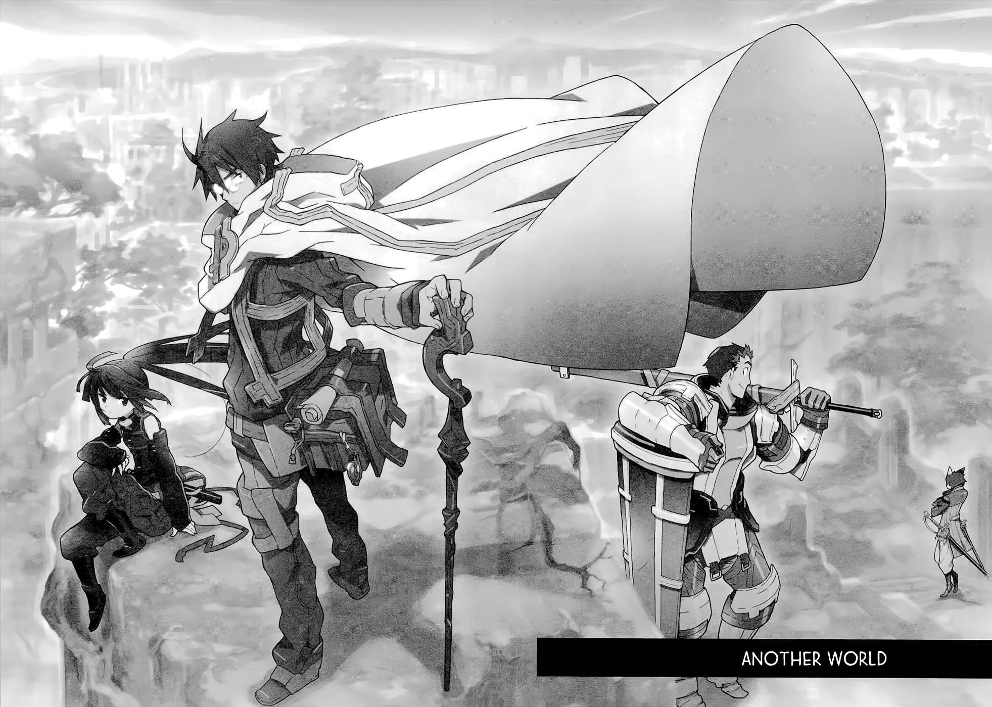 Log Horizon Chapter 1 page 11 - Chapter 1: Another World