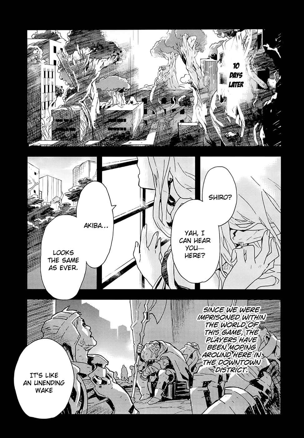 Log Horizon Chapter 1 page 13 - Chapter 1: Another World
