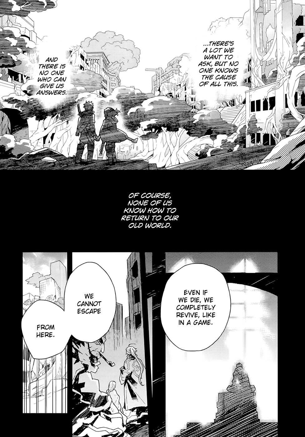 Log Horizon Chapter 1 page 14 - Chapter 1: Another World