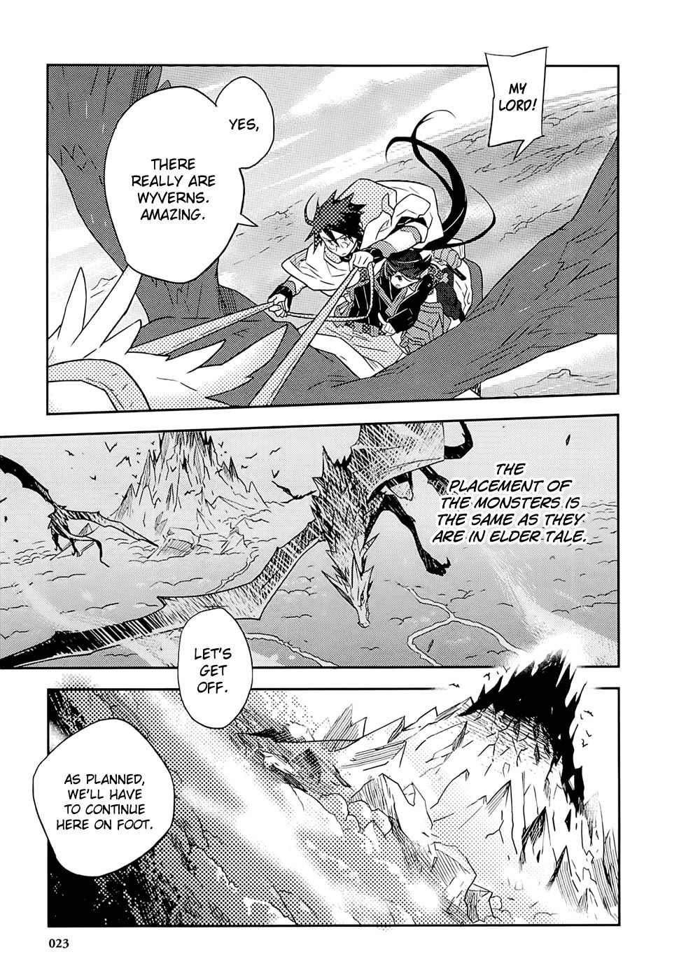 Log Horizon Chapter 1 page 19 - Chapter 1: Another World