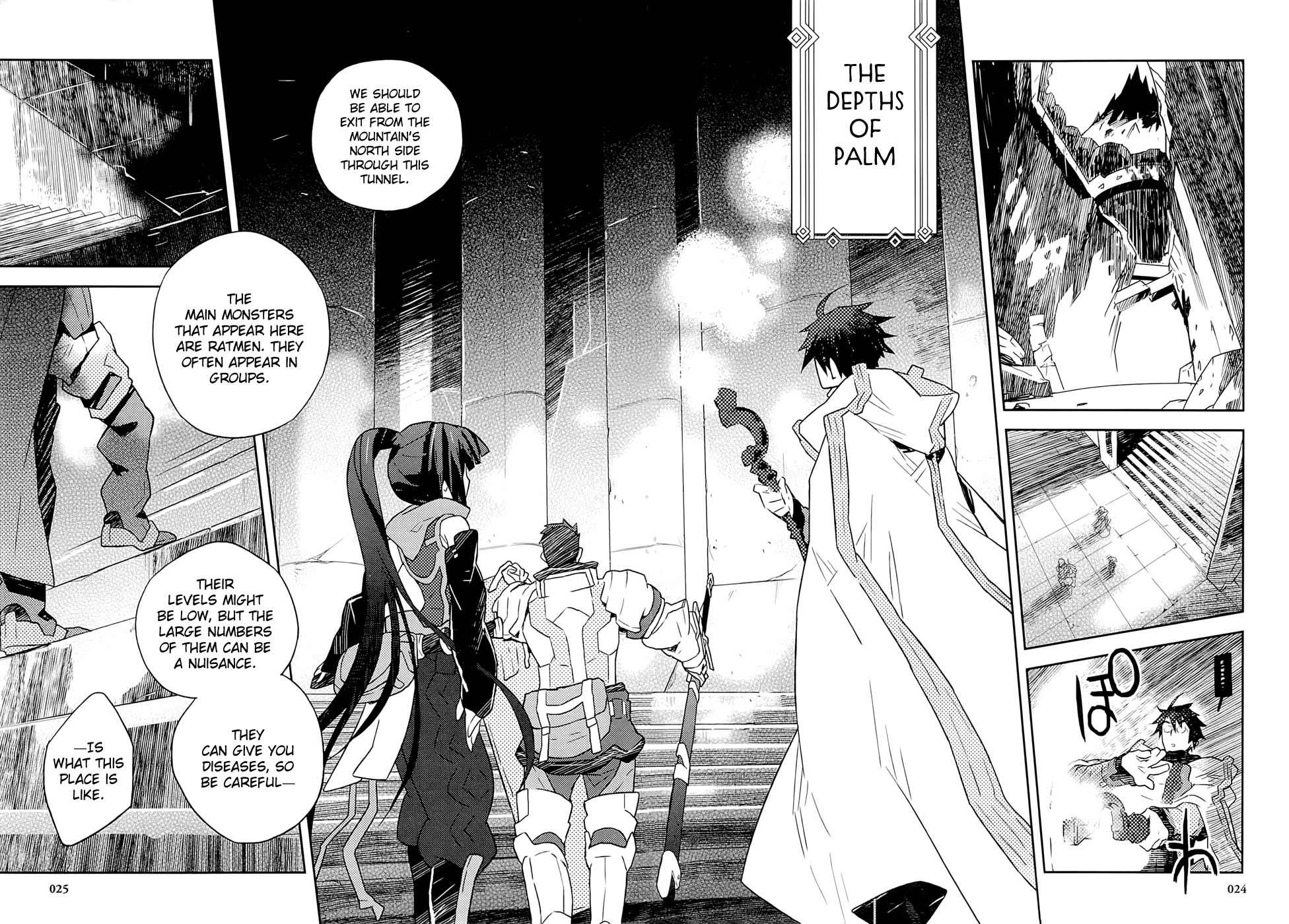 Log Horizon Chapter 1 page 20 - Chapter 1: Another World