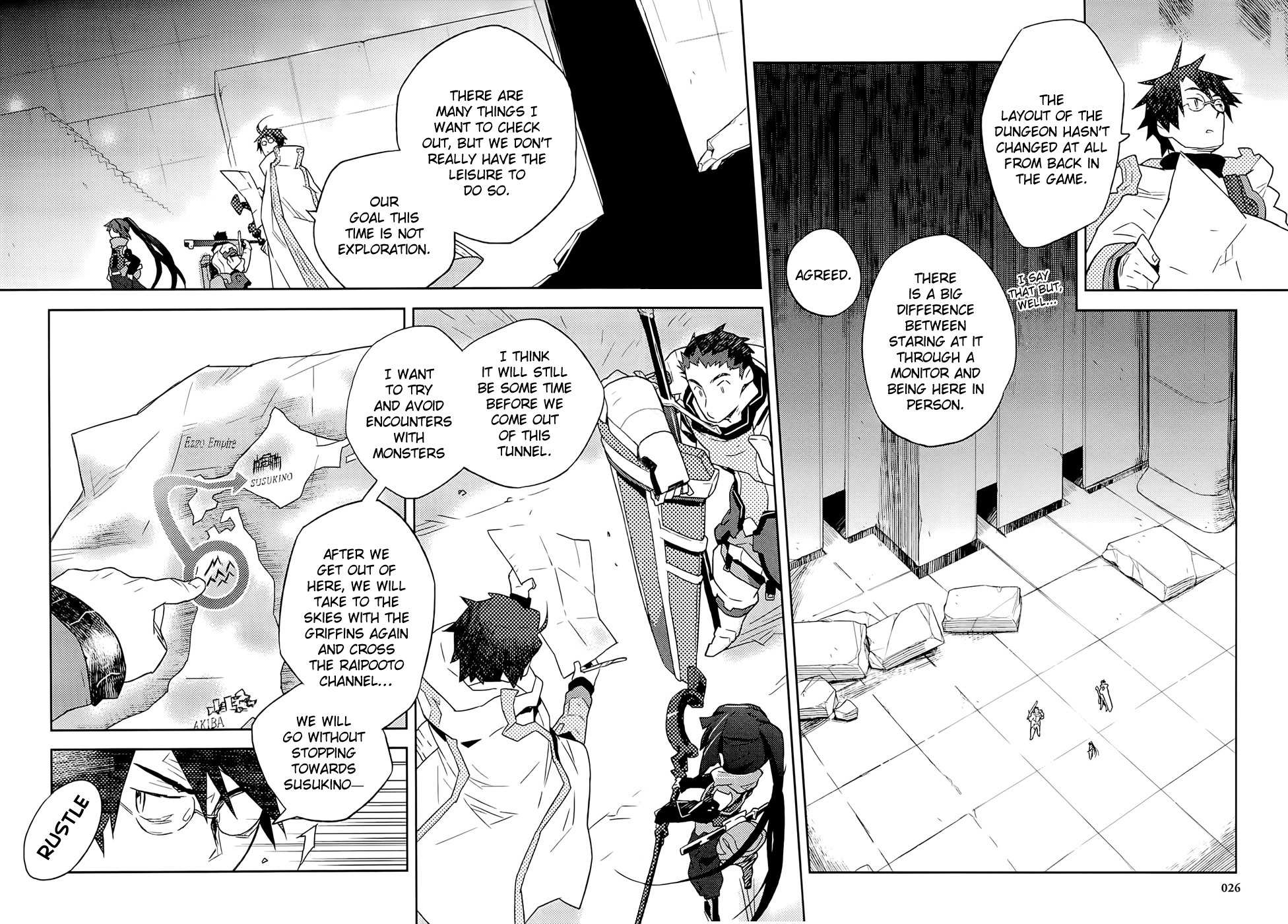 Log Horizon Chapter 1 page 21 - Chapter 1: Another World