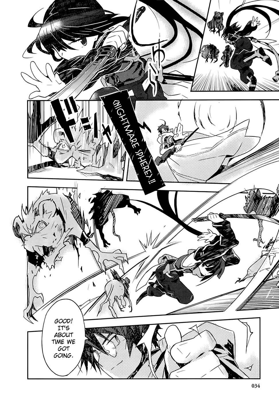 Log Horizon Chapter 1 page 28 - Chapter 1: Another World