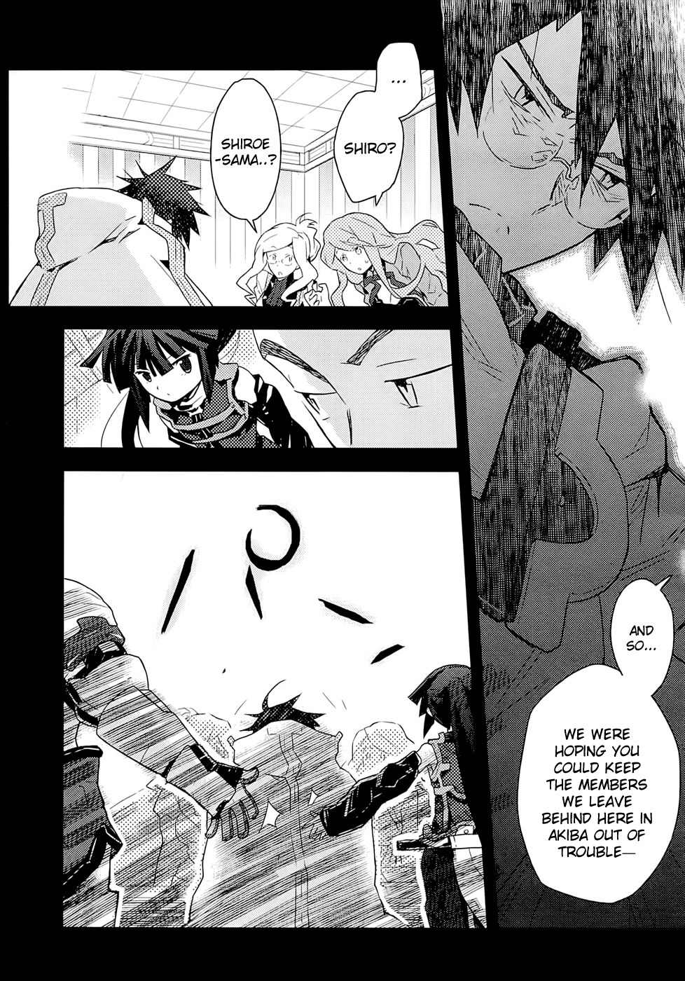 Log Horizon Chapter 1 page 36 - Chapter 1: Another World