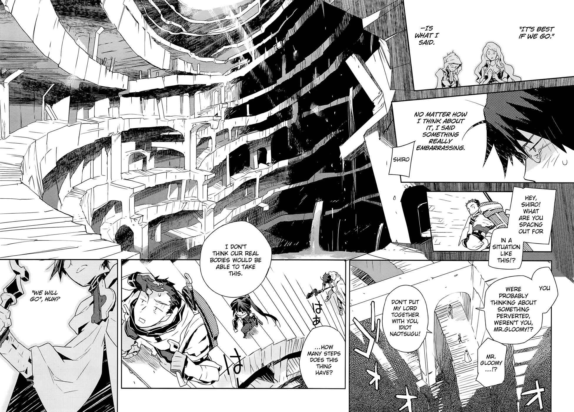 Log Horizon Chapter 1 page 38 - Chapter 1: Another World