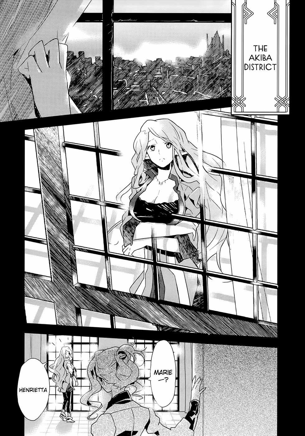 Log Horizon Chapter 1 page 42 - Chapter 1: Another World