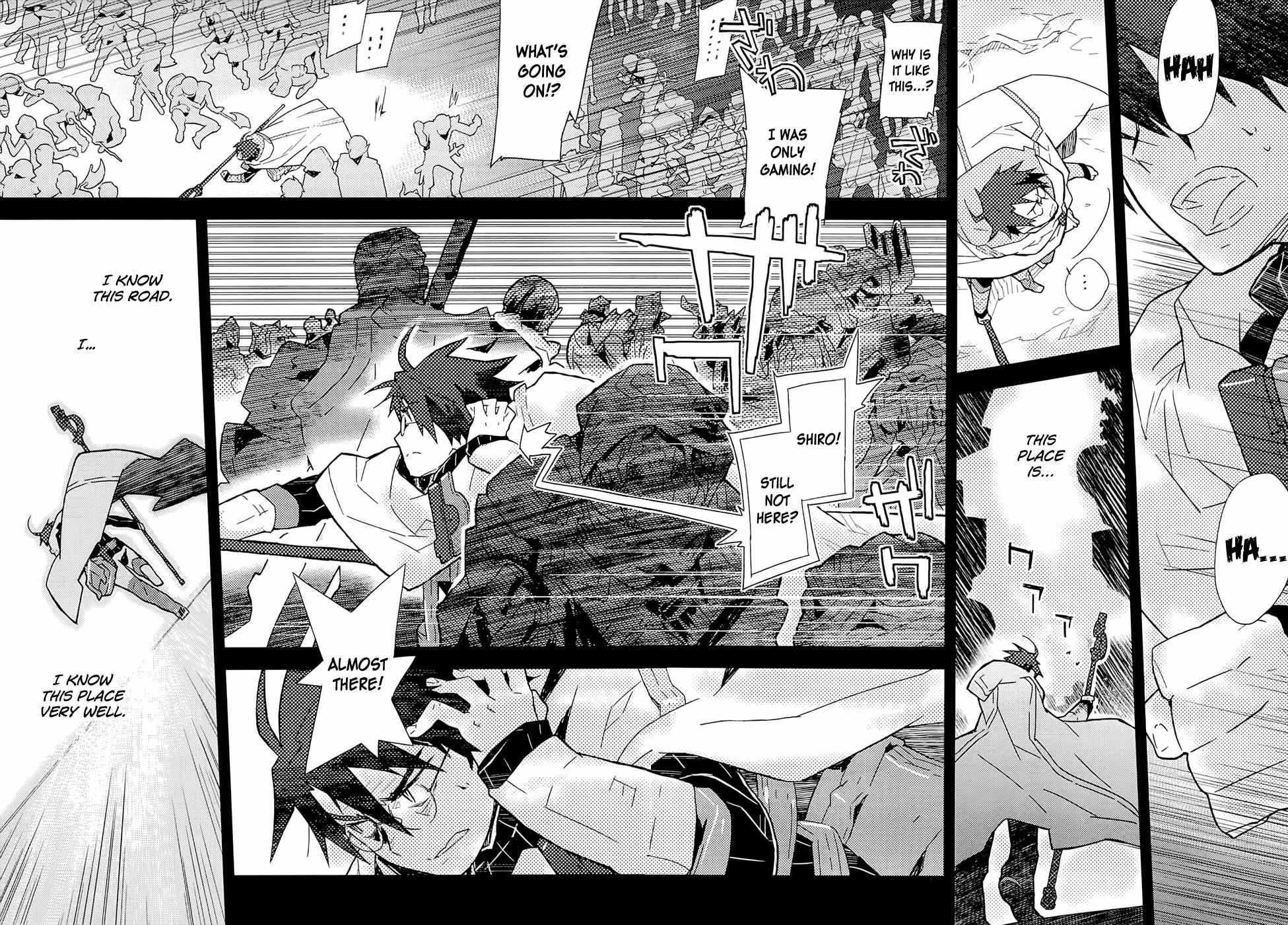 Log Horizon Chapter 1 page 9 - Chapter 1: Another World