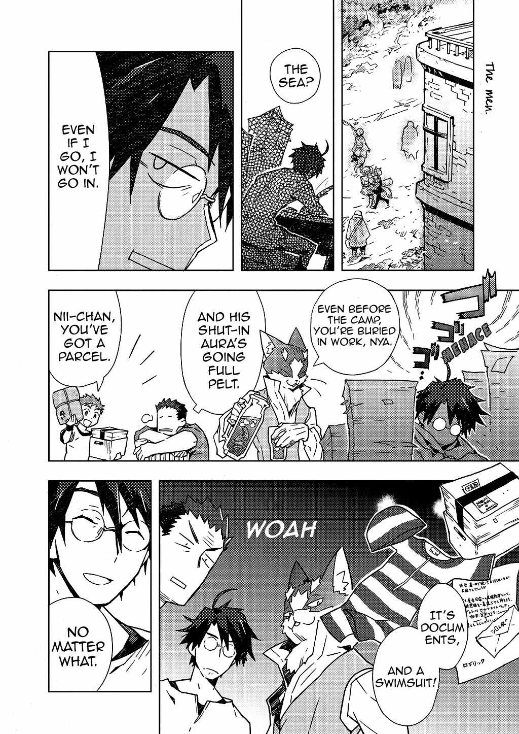 Log Horizon Chapter 4.5 page 6 - Let's Go to Summer Camp!
