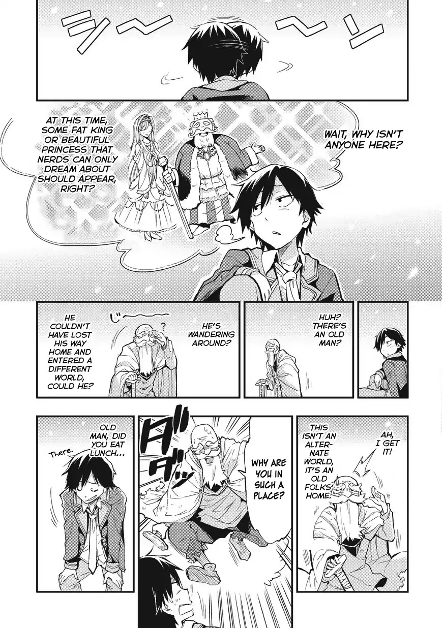 Lonely Attack on a Different World Chapter 1 page 8 - Chapter 1: Why was I transported to another world now?