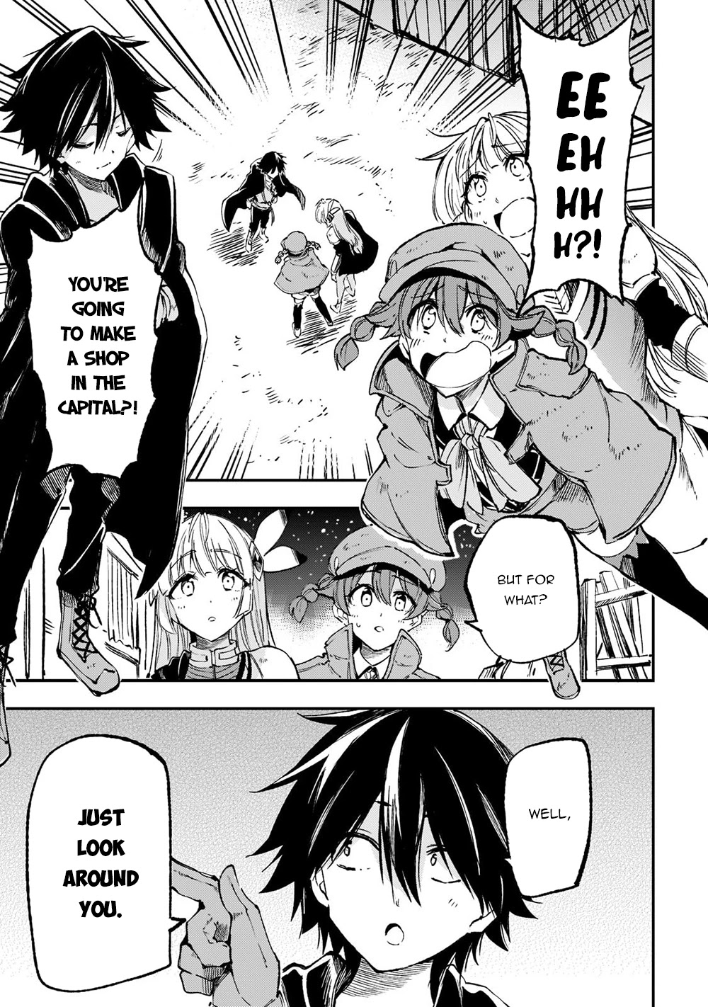 Lonely Attack on a Different World Chapter 142 page 4 - Chapter 142: The Best Souvenir Shop in the Capital?